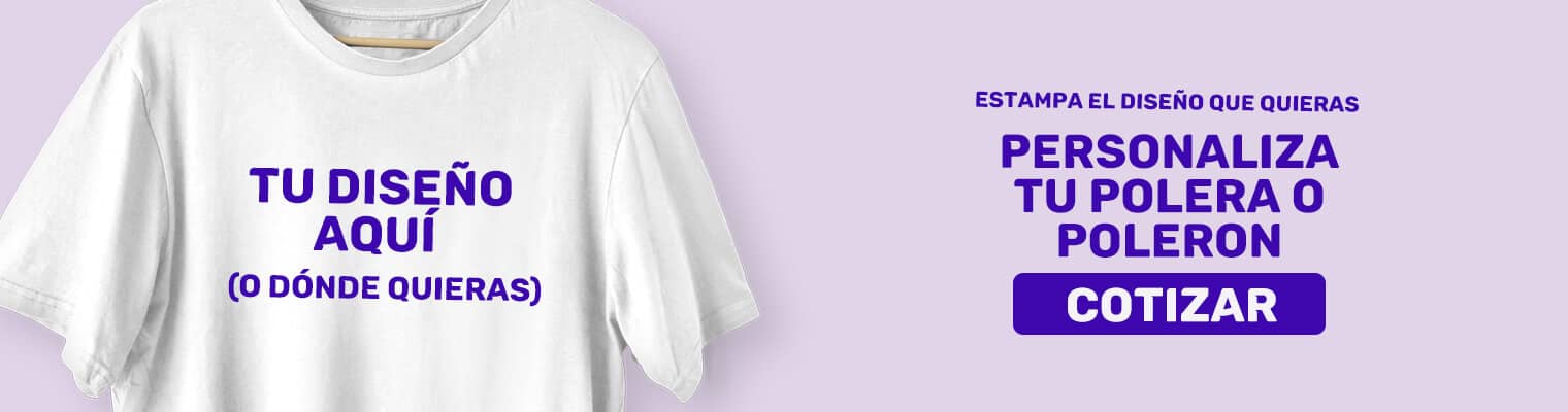 personaliza tu polera